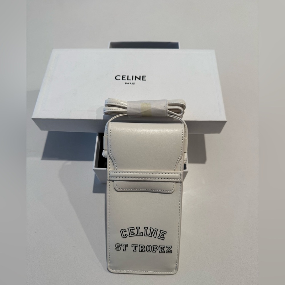 Celine White Holster Clip Premium Accessory